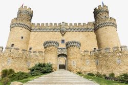 闆勪纻雄伟的欧式城堡建筑高清图片