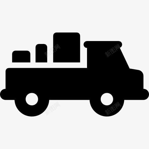 卡车图标png_新图网 https://ixintu.com 交货 卡车 汽车 货物的卡车 货车 运输 运送