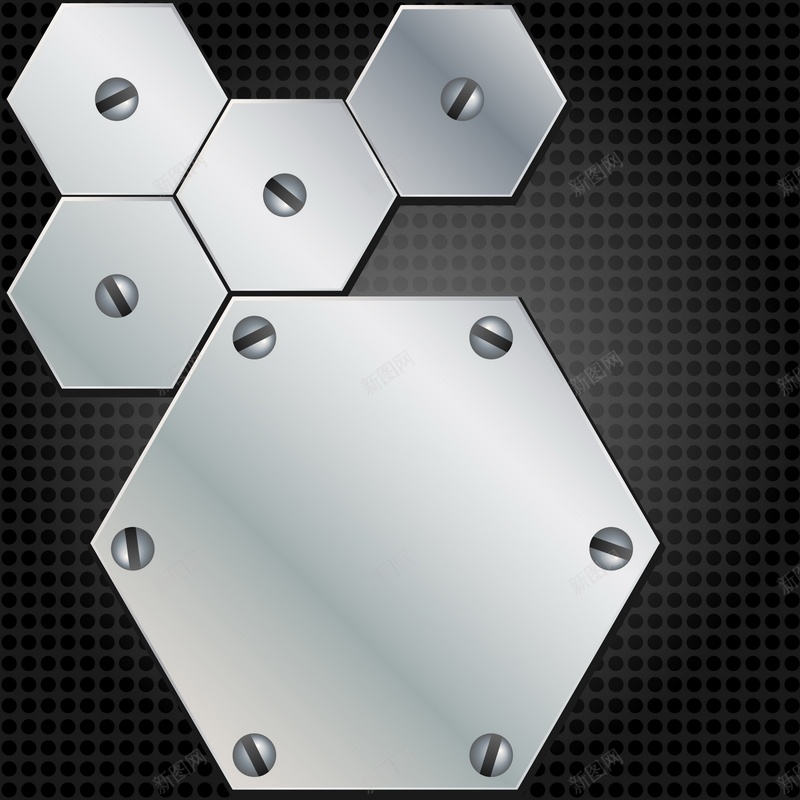 质感金属纹理矢量图ai设计背景_新图网 https://ixintu.com 不锈钢 纹理 质感 金属 矢量图