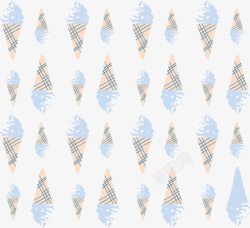 甜筒底纹可爱冰淇淋甜筒底纹装饰图案高清图片