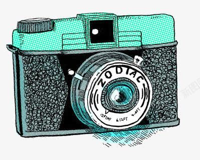 相机png免抠素材_新图网 https://ixintu.com 卡通 古典 手绘 拍照 照相 相机