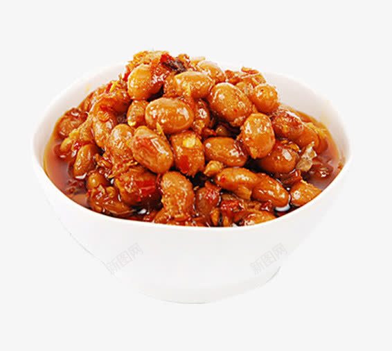 美味的腊八豆片png免抠素材_新图网 https://ixintu.com 传统小吃 健康食品 四季皆宜 小咸菜 腊八豆