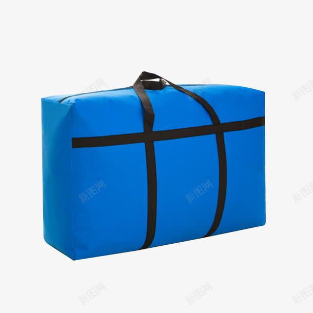 编织打包袋png免抠素材_新图网 https://ixintu.com 产品实物 打包袋 牛津布搬家袋 编织袋 蓝色 蓝色编织袋 防水行李袋