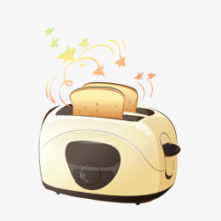 家用面包机家用面包机手绘高清图片
