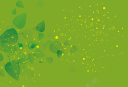 扁平化彩笔扁平化绿色树叶纹理海报背景矢量图高清图片