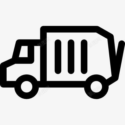 卡车图标png_新图网 https://ixintu.com 卡车 垃圾 汽车 货运卡车 运输