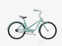 马空龙绿色自行车自行车高清图片