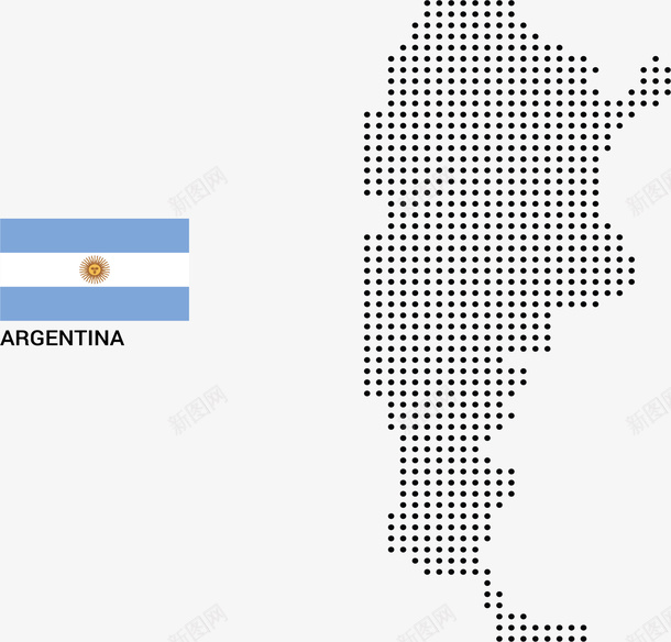 像素波点阿根廷地图矢量图ai免抠素材_新图网 https://ixintu.com 像素波点 地图 矢量png 阿根廷 阿根廷国旗 阿根廷地图 矢量图