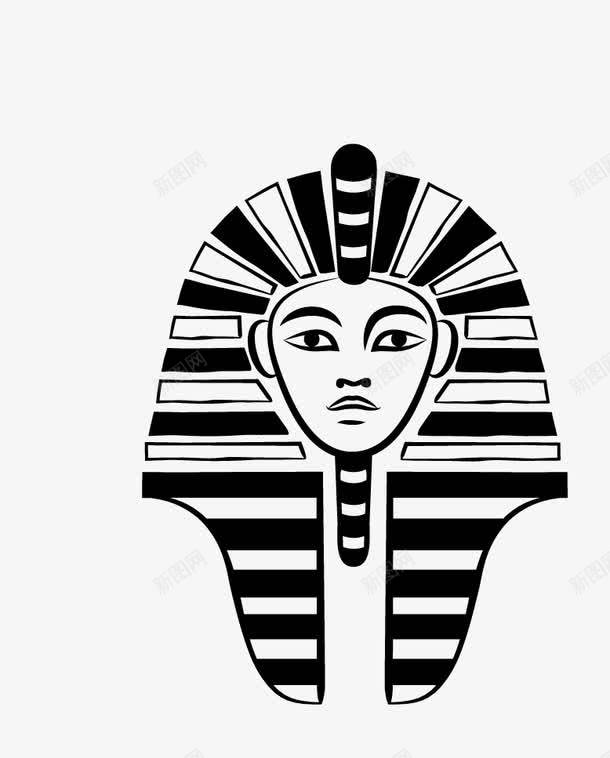 古埃及人物png免抠素材_新图网 https://ixintu.com PNG图形 人物 埃及 头像 手绘 装饰