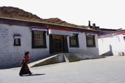 西藏扎什伦布寺风景9素材