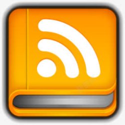 RSS的标志RSS阅读器书图标高清图片