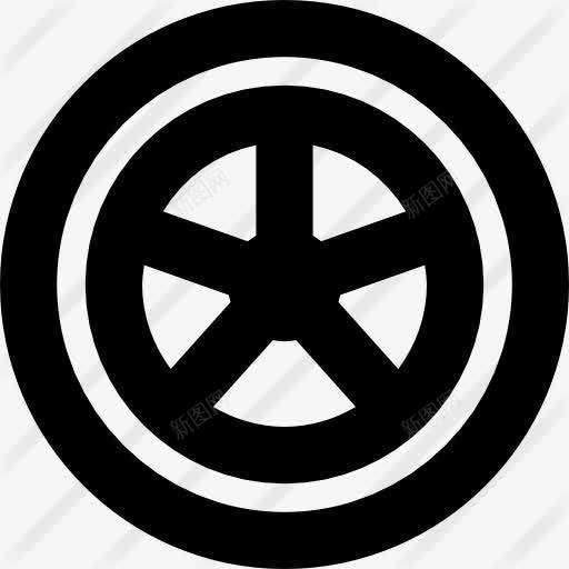 轮图标png_新图网 https://ixintu.com 交通运输 卡车 汽车 车轮 运输