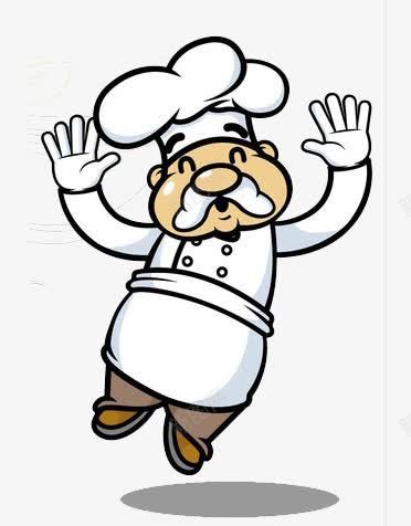 卡通厨师png免抠素材_新图网 https://ixintu.com 卡通 厨师 慈祥的爷爷 老爷爷 餐厅