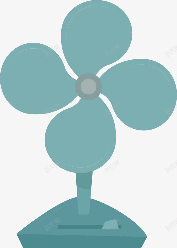 绿色电风扇图标png_新图网 https://ixintu.com 吹风 图标 家用电器 散热风扇 电器 电扇 电风扇 风扇