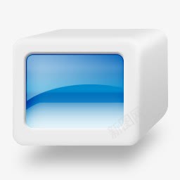 白色立体电脑图标png_新图网 https://ixintu.com computer pc 电脑 立体 计算机