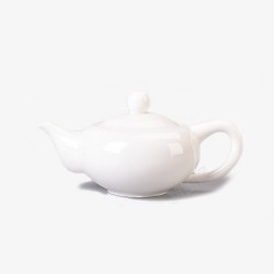 白瓷合欢泡茶壶素材