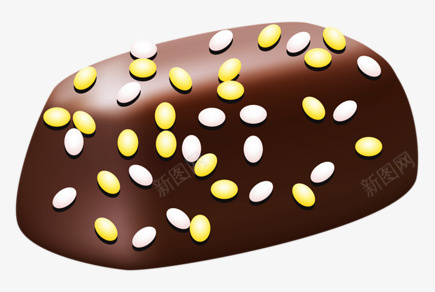 巧克力卡通png免抠素材_新图网 https://ixintu.com 卡通 巧克力 甜食 饼干