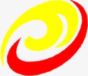黄色红色组合成的logo图标图标