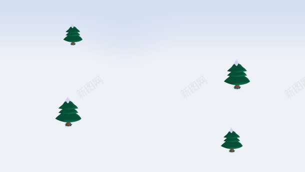 手绘绿色小树承接页jpg设计背景_新图网 https://ixintu.com 小树 承接 绿色