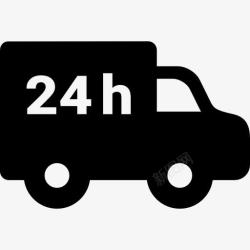 24V汽车卡车图标高清图片