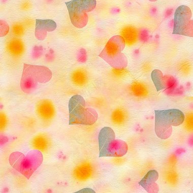 心形和光斑背景背景