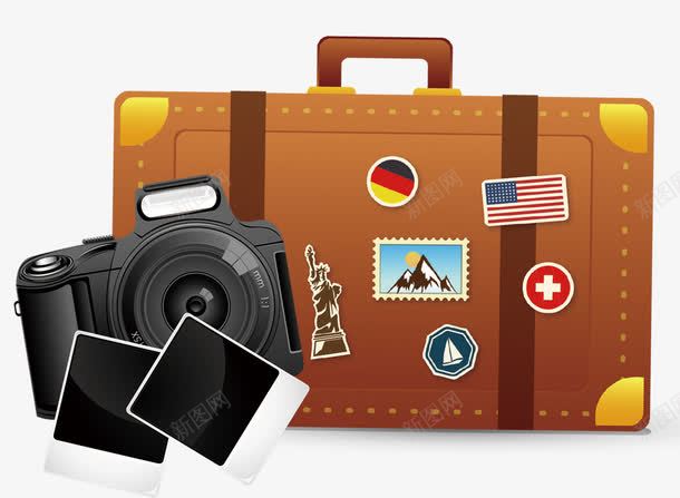 旅行的意义psd免抠素材_新图网 https://ixintu.com 旅行 相机 行李箱