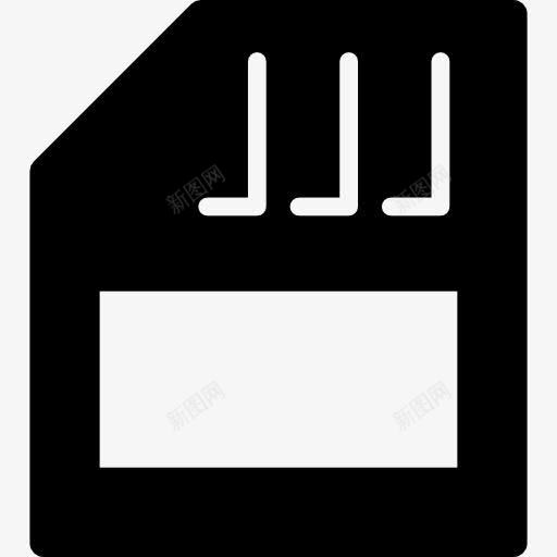 记忆卡图标png_新图网 https://ixintu.com SIM卡 存储设备 技术 数据存储 电子文件存储 计算