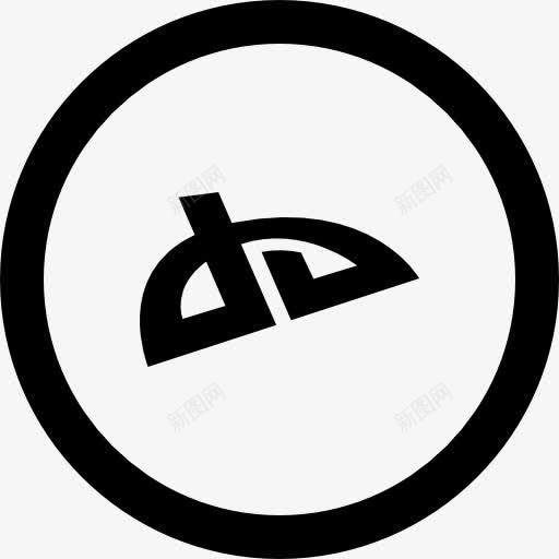 在圆形按钮图标png_新图网 https://ixintu.com deviantART的社会异类 metrize 圆形标识 按钮 标志 标识 社交圈