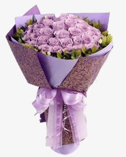 紫玫瑰花朵紫色玫瑰高清图片
