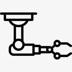 工厂机器人工业机器人图标高清图片