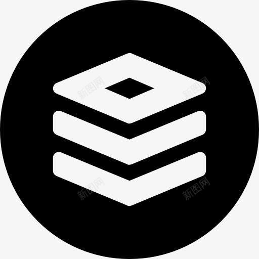 层图标png_新图网 https://ixintu.com 图形工具 图形编辑 层 平面设计 插图