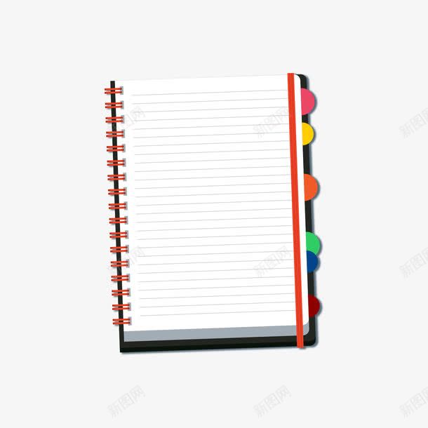 彩色螺旋笔记本png免抠素材_新图网 https://ixintu.com 彩色 彩色笔记本 日用 白色 笔记本 螺旋 螺旋笔记本