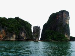 泰国景区攀牙湾著名景点攀牙湾高清图片