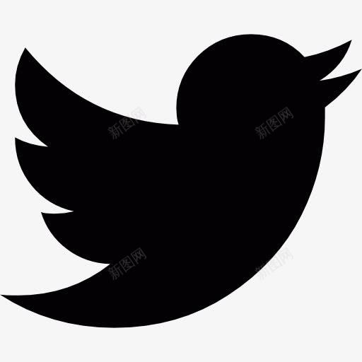 推特标志图标png_新图网 https://ixintu.com 互联网 推特 社会网络 网络 飞 鸟