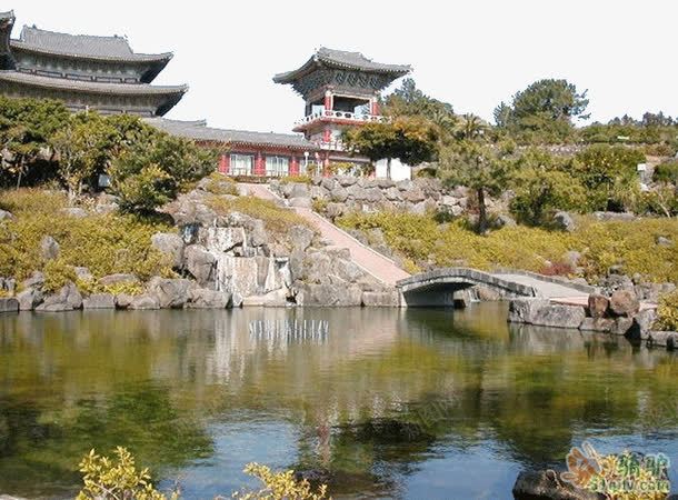 韩国药泉寺png免抠素材_新图网 https://ixintu.com 旅游景区 济州岛 药泉寺 著名景点 韩国药泉寺