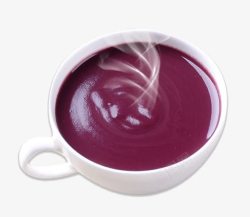 营养紫薯粉煳紫薯红豆粉糊高清图片