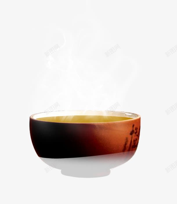 茶png免抠素材_新图网 https://ixintu.com 一碗茶 烟 热气 茶 茶杯 茶水 茶道