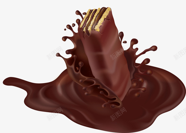 美味巧克力酱威化矢量图ai免抠素材_新图网 https://ixintu.com 威化 威化饼 巧克力 巧克力威化 矢量png 美味威化 矢量图