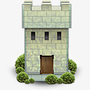 城堡堡垒塔crystalprojectpng免抠素材_新图网 https://ixintu.com castle fortress tower 城堡 堡垒 塔