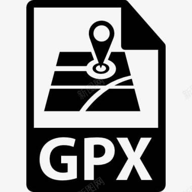 GPX文件格式变图标图标