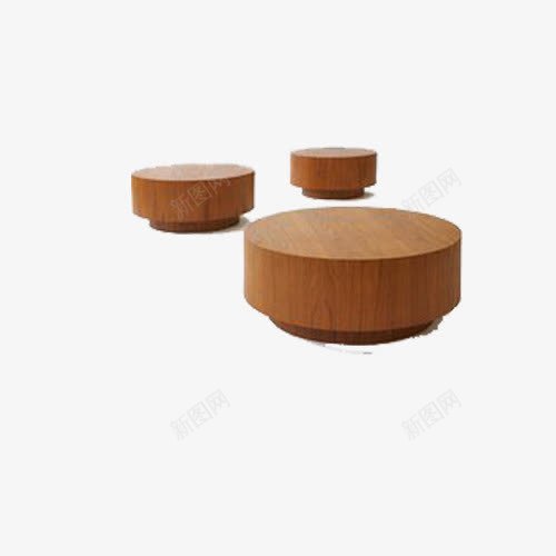 圆形木凳png免抠素材_新图网 https://ixintu.com 产品实物 圆凳 木凳 桌椅