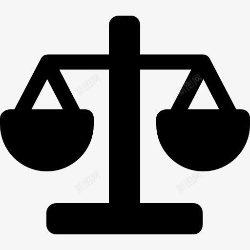 正义图标png_新图网 https://ixintu.com 天平 天平砝码 工具和用具 平衡 平衡法 正义 水平称 法官 生肖