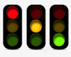 红绿提示灯红绿灯人行灯高清图片