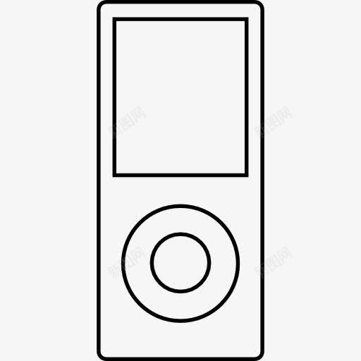 MP4播放器图标png_新图网 https://ixintu.com MP3 MP4技术 iPod 音乐