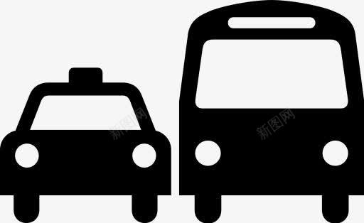 汽车地面交通运输AIGA符号标志图标图标