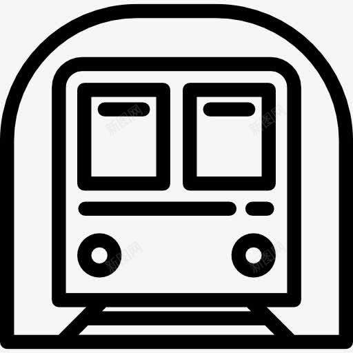 地下图标png_新图网 https://ixintu.com 交通 公共交通 列车管 地下 地铁 方向 运输