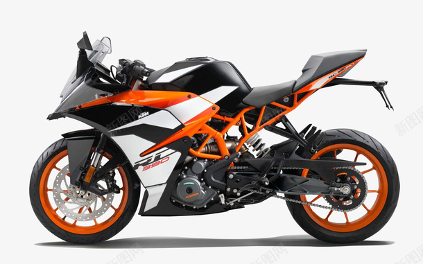 奥地利ktm摩托车rc390png免抠素材_新图网 https://ixintu.com ktm moto rc390 摩托车