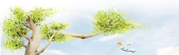 梦幻清新手绘卡通背景背景