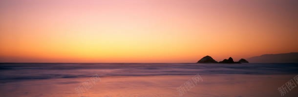 夕阳下的海面风景jpg设计背景_新图网 https://ixintu.com 夕阳 海面 风景
