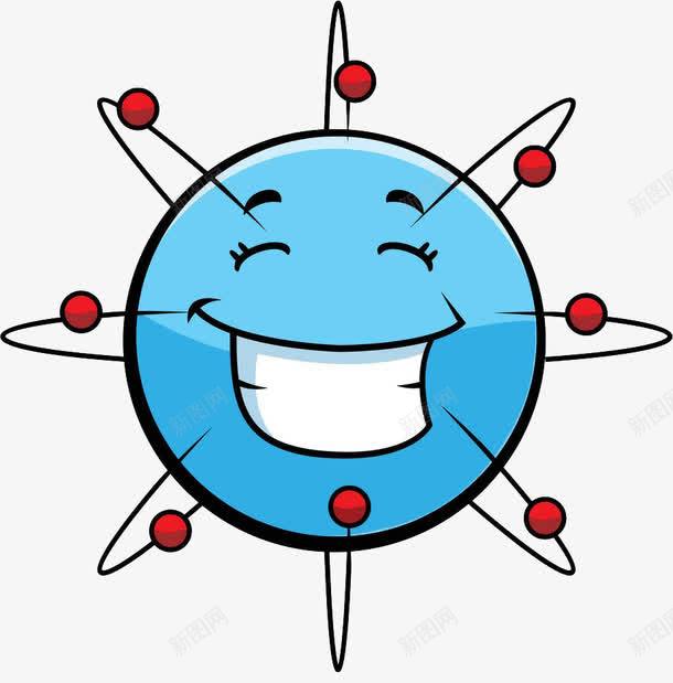 原子微笑插图png免抠素材_新图网 https://ixintu.com 原子 微笑 插图